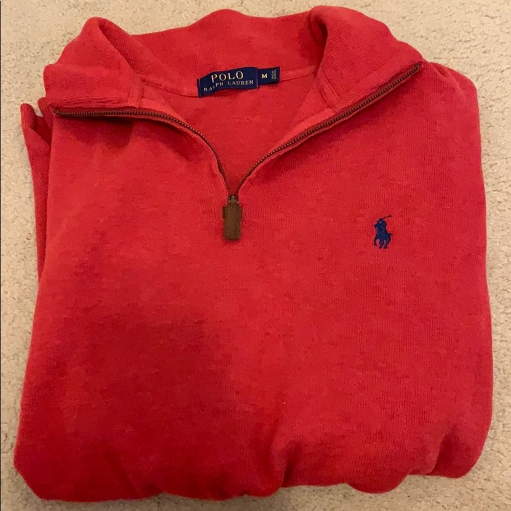 Red Polo Sweater